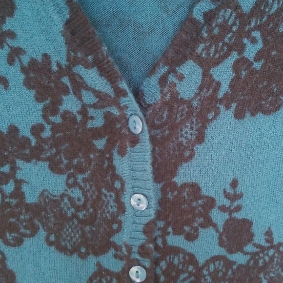 Floral Print Cardigan - Picture 3 of 4